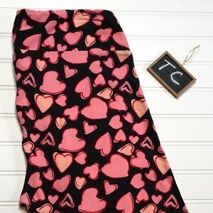 LuLaRoe TC Valentines Day Leggings